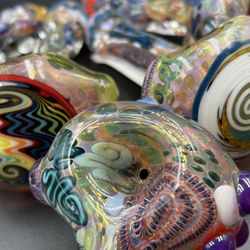 Vape Hub - Close up shots of inside out/linework spoons from @mattywhiteglass