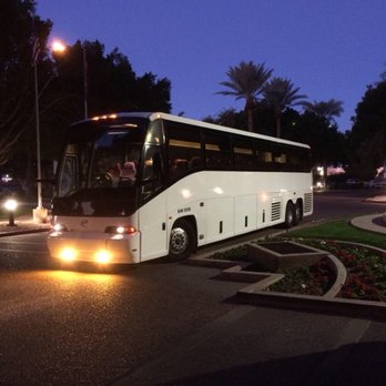 Gold Rush Transportation - Our Tour Bus seats 58 persons - Limos Near Me