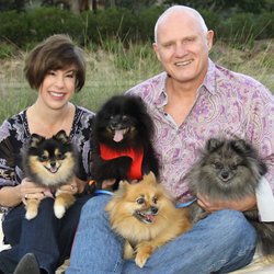 Showalter's Sanitation - Owners Jeff and Alysia Schwarz with their babies!