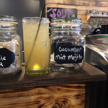 Tipsy Bean Cafe - Tipsy Cucumber mint tea mojito - Coffee & Tea Near Me - Erie, Pennsylvania