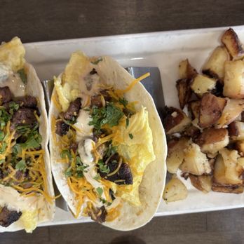 Trendy's - Steak Breakfast Tacos - Breakfast & Brunch Near Me - Redding, California Trendy's - Steak Breakfast Tacos - Breakfast & Brunch Near Me - Redding, California