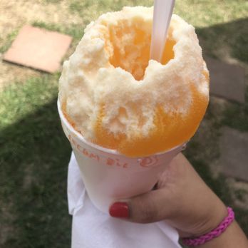 Buzzles Shaved Ice - Louetta - Banana Cream Pie is amazing! - Shaved Ice Near Me - Spring, Texas