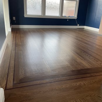 Farrell Wills Wood Floors - Dining room repaired and restored by Farrell after 30+ years under old carpet. - Flooring Near Me - Burlingame, California Farrell Wills Wood Floors - Dining room repaired and restored by Farrell after 30+ years under old carpet. - Flooring Near Me - Burlingame, California