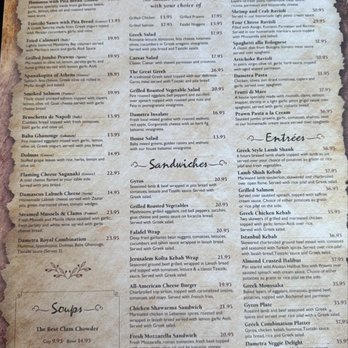 Dametra Cafe - Lunch Menu August 2026 - Greek Near Me - Carmel-By-The-Sea, California Dametra Cafe - Lunch Menu August 2026 - Greek Near Me - Carmel-By-The-Sea, California