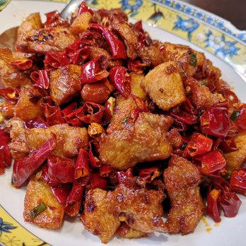 Gourmet Kitchen - Pork with dried red chili. - Chinese Near Me - London, XGL Gourmet Kitchen - Pork with dried red chili. - Chinese Near Me - London, XGL