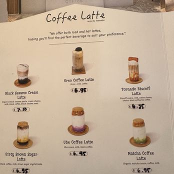 September - Coffee lattes choices - Ice Cream & Frozen Yogurt Near Me - Westminster, California September - Coffee lattes choices - Ice Cream & Frozen Yogurt Near Me - Westminster, California