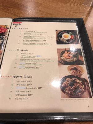 Menu photo 4 BornGa North Wales, PA