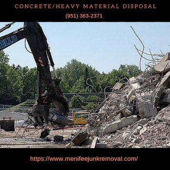 Menifee Junk Removal - Concrete Disposal - Junk Removal & Hauling Near Me - Menifee, California Menifee Junk Removal - Concrete Disposal - Junk Removal & Hauling Near Me - Menifee, California