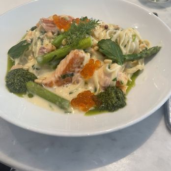 Sassafraz - Linguini pasta with Trout - French Near Me - Toronto, Ontario