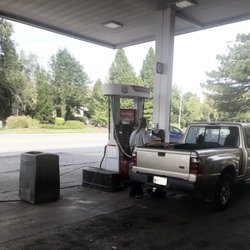 Westside 66 And Carwash - Fuel area.