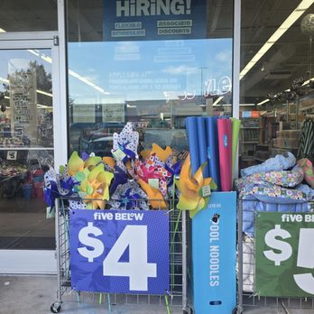 Five Below - Outside - Accessories Near Me - Greensboro, North Carolina Five Below - Outside - Accessories Near Me - Greensboro, North Carolina