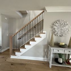 Beach City Stairs - Simple and timeless. This craftsman design fits seamlessly into the home.