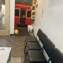 Steel City Pediatric Dentistry - The play place and lobby TV (this was taken in the lobby)