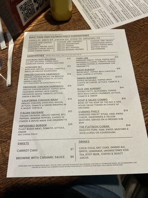 Menu photo 4 Flatiron Tavern Columbus, OH