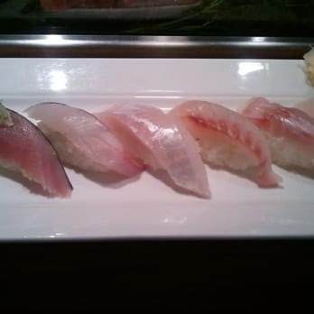 Sushi Tomi - Tsukiji fish 6 pc nigiri sampler - Sushi Bars Near Me - Mountain View, California Sushi Tomi - Tsukiji fish 6 pc nigiri sampler - Sushi Bars Near Me - Mountain View, California