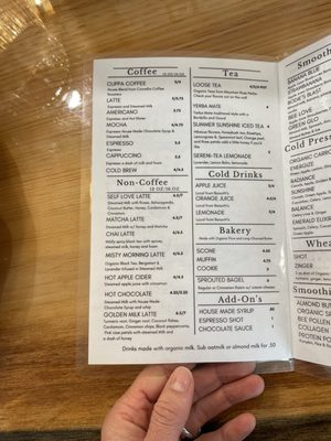 Menu photo 5 Nourish At The Meadow Placerville, CA
