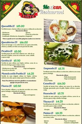 Menu photo 3 Lolita's Mexican Restaurant Conway, SC Menu photo 3 Lolita's Mexican Restaurant Conway, SC