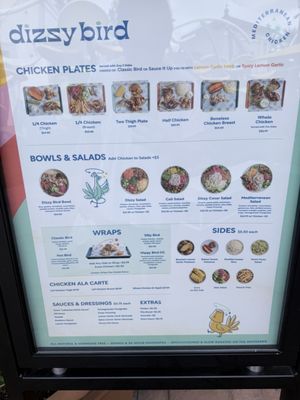Menu photo 1 Dizzy Bird Irvine, CA