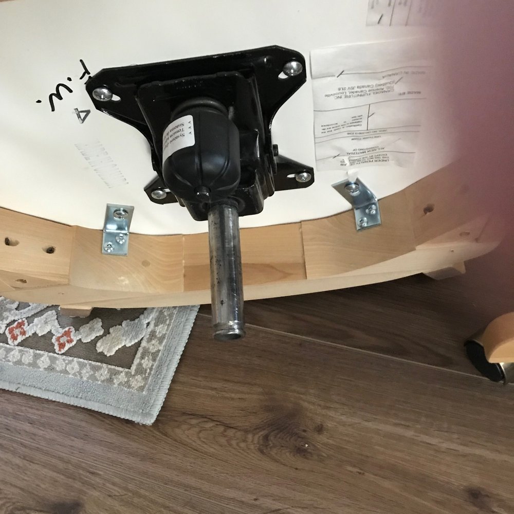 Louis Upholstery - Broken Dining Chair Top - repaired by Luis' father. - Furniture Reupholstery Near Me