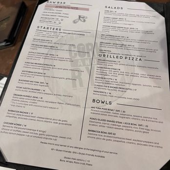 Cork and Rye - Menu - Gastropubs Near Me - Warwick, Rhode Island