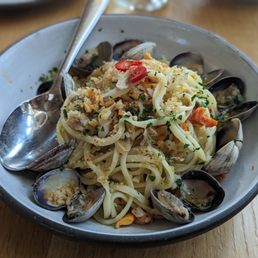 Linguine with clam Linguine with clam