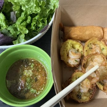 Banh Khot Lady - Tiny shrimps in bánh khọt tôm - Caterers Near Me - Westminster, California Banh Khot Lady - Tiny shrimps in bánh khọt tôm - Caterers Near Me - Westminster, California