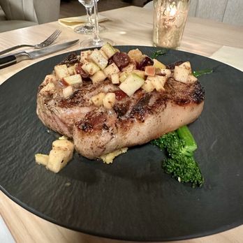 Interlude Kitchen & Bar - Pork Chop - New American Near Me - Elk Grove, California