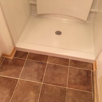 Nevins Home Improvement - Basement shower floor repair. - Handyman Near Me - Tecumseh, Michigan Nevins Home Improvement - Basement shower floor repair. - Handyman Near Me - Tecumseh, Michigan