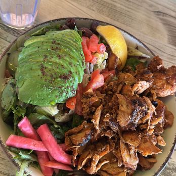 Sultan's Kebab - Chicken shawarma salad - Mediterranean Near Me - Pleasanton, California Sultan's Kebab - Chicken shawarma salad - Mediterranean Near Me - Pleasanton, California