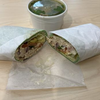 Cafe Amara - Chicken Wrap & Chicken Noodle soup - Breakfast & Brunch Near Me - Beverly Hills, California Cafe Amara - Chicken Wrap & Chicken Noodle soup - Breakfast & Brunch Near Me - Beverly Hills, California