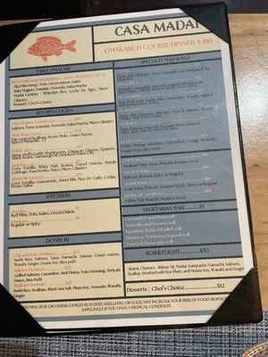 Menu photo 1 Casa Madai Chicago, IL