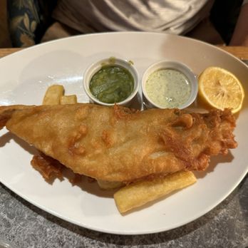 Bread Street Kitchen - fish and chips - British Near Me - London, XGL
