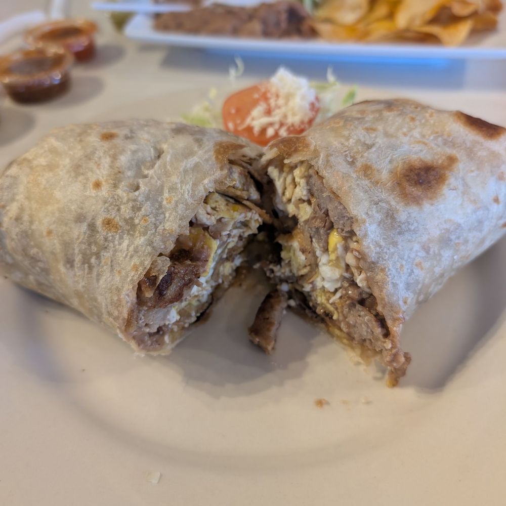 Tradiciones Mexican Grill - Breakfast burrito. Choose your three toppings. - Mexican Near Me - Tempe, Arizona