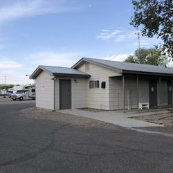 Bluffview RV Park - Simple but very clean bathrooms and showers.