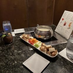 The Melting Pot - Classic Alpine cheese fondue