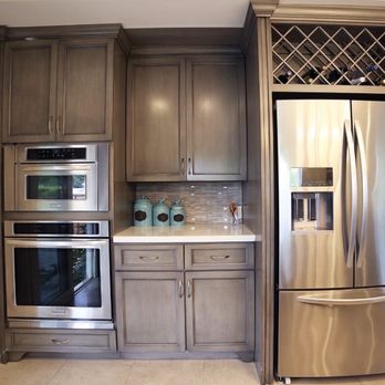 Venetian Builders - Double oven and stainless steel double door refrigerator - General Contractors Near Me - Van Nuys, California Venetian Builders - Double oven and stainless steel double door refrigerator - General Contractors Near Me - Van Nuys, California