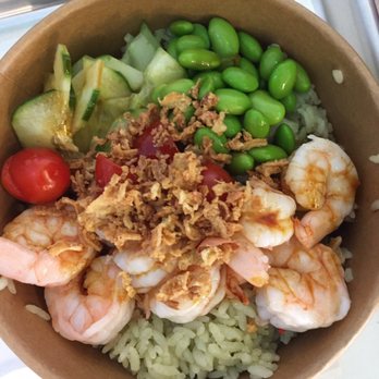 PokeCo - Shrimp with coconut rice. - Hawaiian Near Me - Littleton, Colorado PokeCo - Shrimp with coconut rice. - Hawaiian Near Me - Littleton, Colorado
