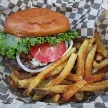 Radio Brewing Company - Maple Bacon Bleu Cheeseburger... - New American Near Me - Kellogg, Idaho Radio Brewing Company - Maple Bacon Bleu Cheeseburger... - New American Near Me - Kellogg, Idaho