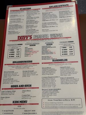 Menu photo 1 Duff’s Famous Wings Sarasota, FL