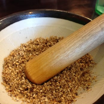 Yoko - the sesame seeds for the donkatsu sauce that you grind yourself. - Japanese Near Me - Buena Park, California Yoko - the sesame seeds for the donkatsu sauce that you grind yourself. - Japanese Near Me - Buena Park, California