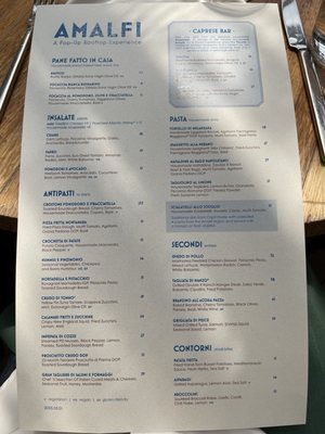 Menu photo 7 AMALFI Rooftop by Birreria New York, NY