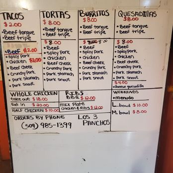 Los 3 Panchos - Mexican Near Me - Toppenish, Washington Los 3 Panchos - Mexican Near Me - Toppenish, Washington