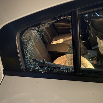 Professional Auto Glass - Smashed window - Auto Glass Services Near Me - Walnut, California