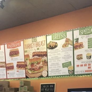 TOGO'S Sandwiches - Their overhead menu. - Sandwiches Near Me - Studio City, California