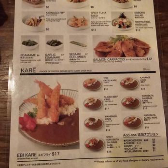 SOBOKU - Menu - Japanese Near Me - Brooklyn, New York