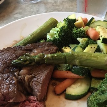 Adams Lake Pub - My portion sharing the Prime Rib with sides. Delicious. Tender. - American Near Me - Wolcottville, Indiana