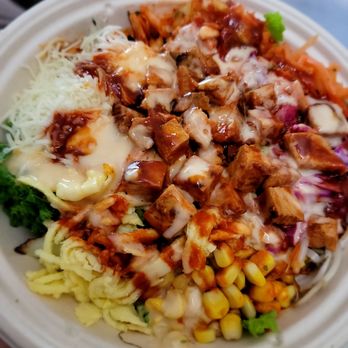 BIBIBOP Asian Grill - Build your own spicy chicken bowl - Salad Near Me - Cary, North Carolina BIBIBOP Asian Grill - Build your own spicy chicken bowl - Salad Near Me - Cary, North Carolina