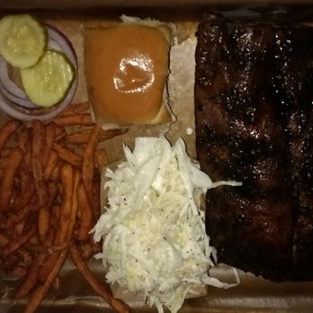 Feast BBQ - My entre. It's big enough for two people to share!!! - Barbeque Near Me - Louisville, Kentucky