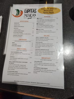 Menu photo 2 Las Lupitas Mexican Restaurant Hurricane, UT Menu photo 2 Las Lupitas Mexican Restaurant Hurricane, UT