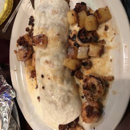 a plate of food on a table